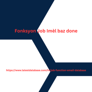 Fonksyon Job Imèl baz done