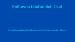 Knihovna telefonních čísel