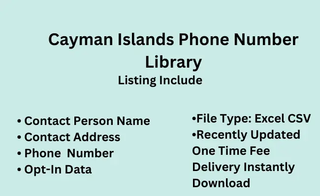 Cayman Islands phone number library